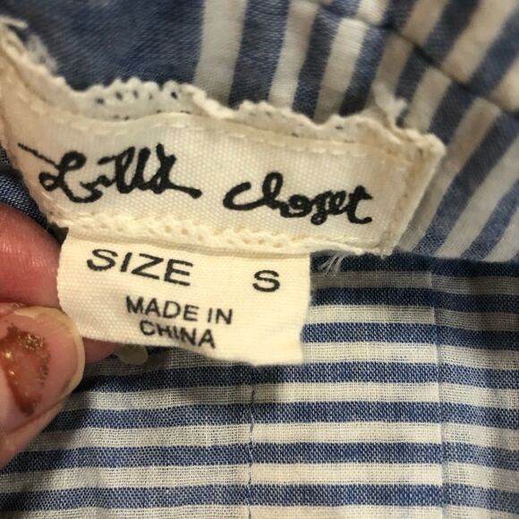 Anthropologie lili’s closet muted stripe shirt - Picture 4 of 8